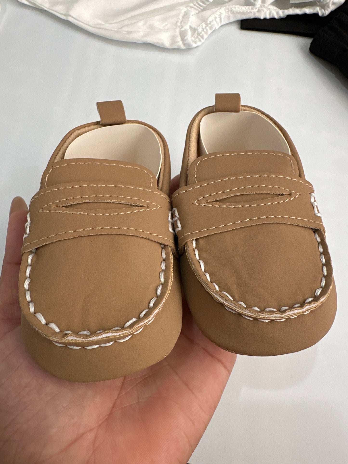 Mocasin beige Alem