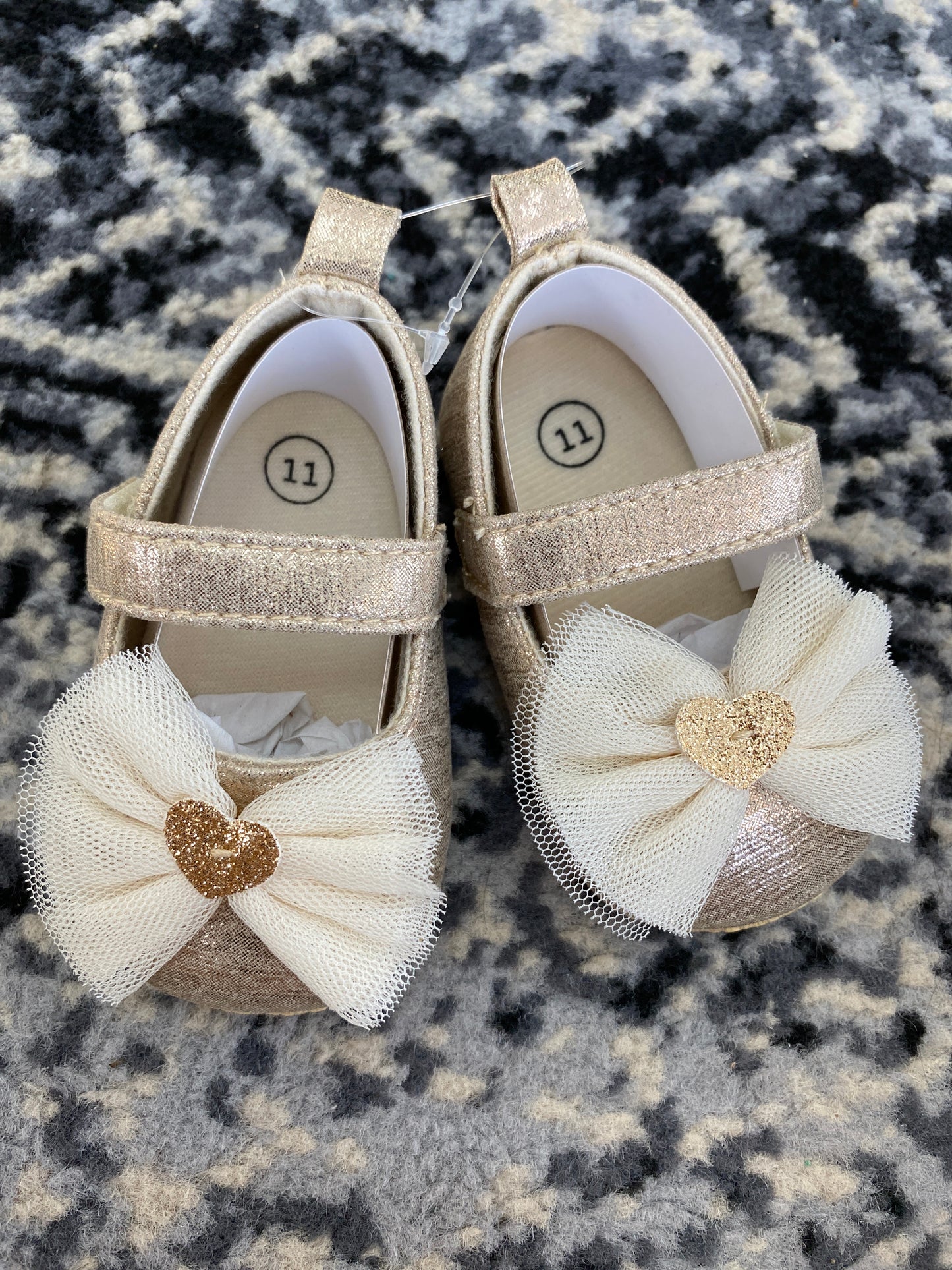 Zapatitos Regina dorados
