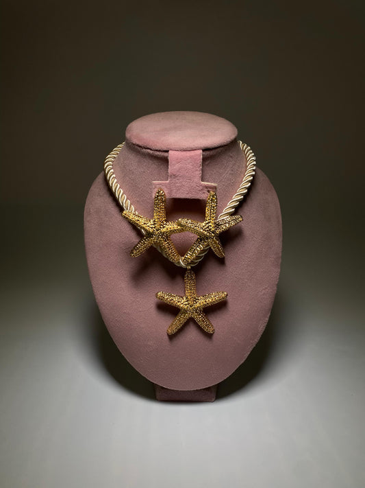 Set collar stars goldd