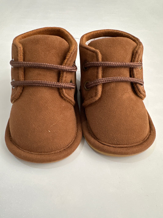 Zapatito ángel café