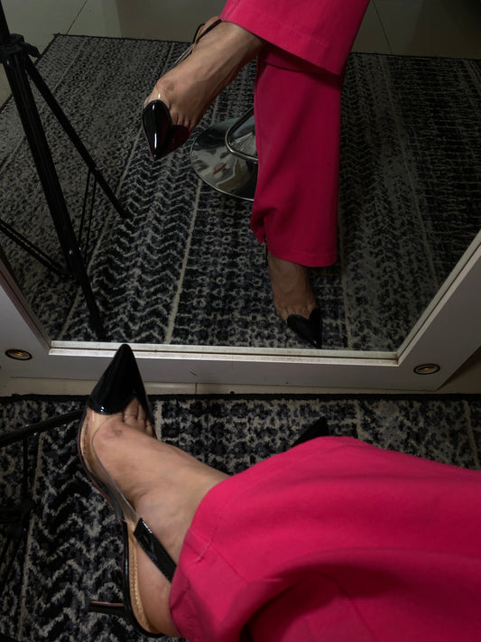 Zapatillas Love negra