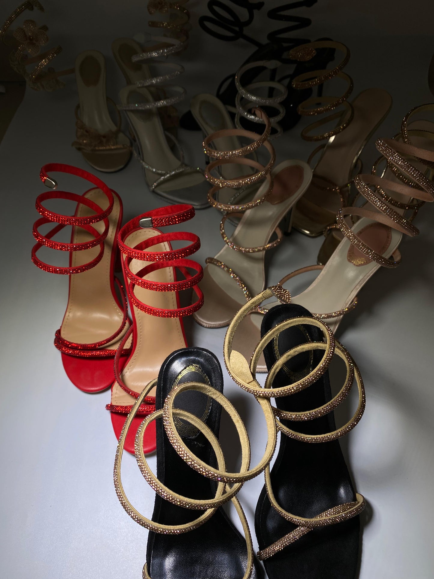 Zapatilla Carlota Negra/Dorado