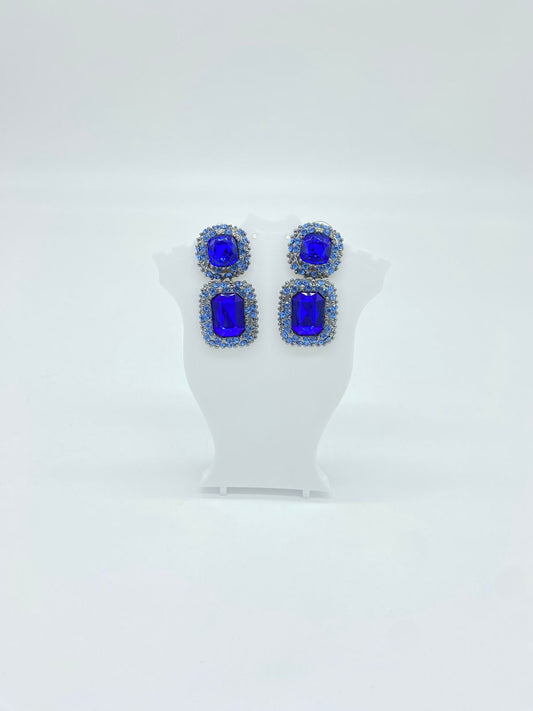 Aretes Blue Diamonds