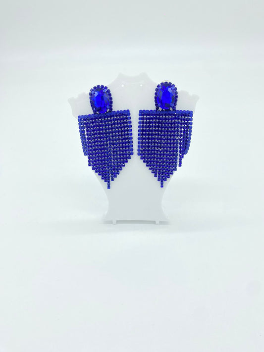 Aretes Blue Party