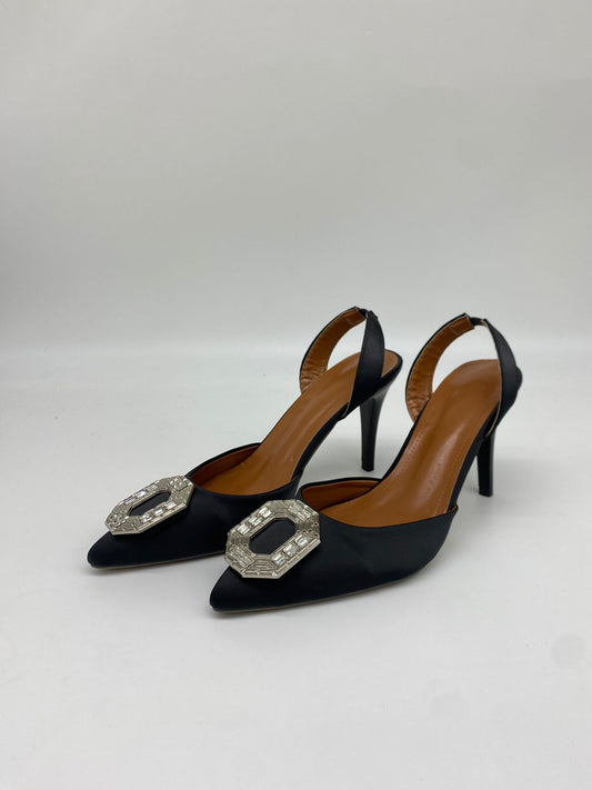 Zapatilla Camelia Negra