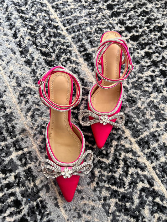 Zapatilla Cinderella Rosa Fusia