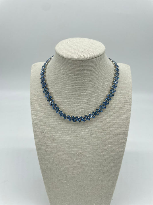 Collar rosalee azul