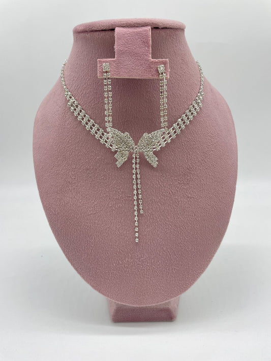 Collar Mariposa Plata
