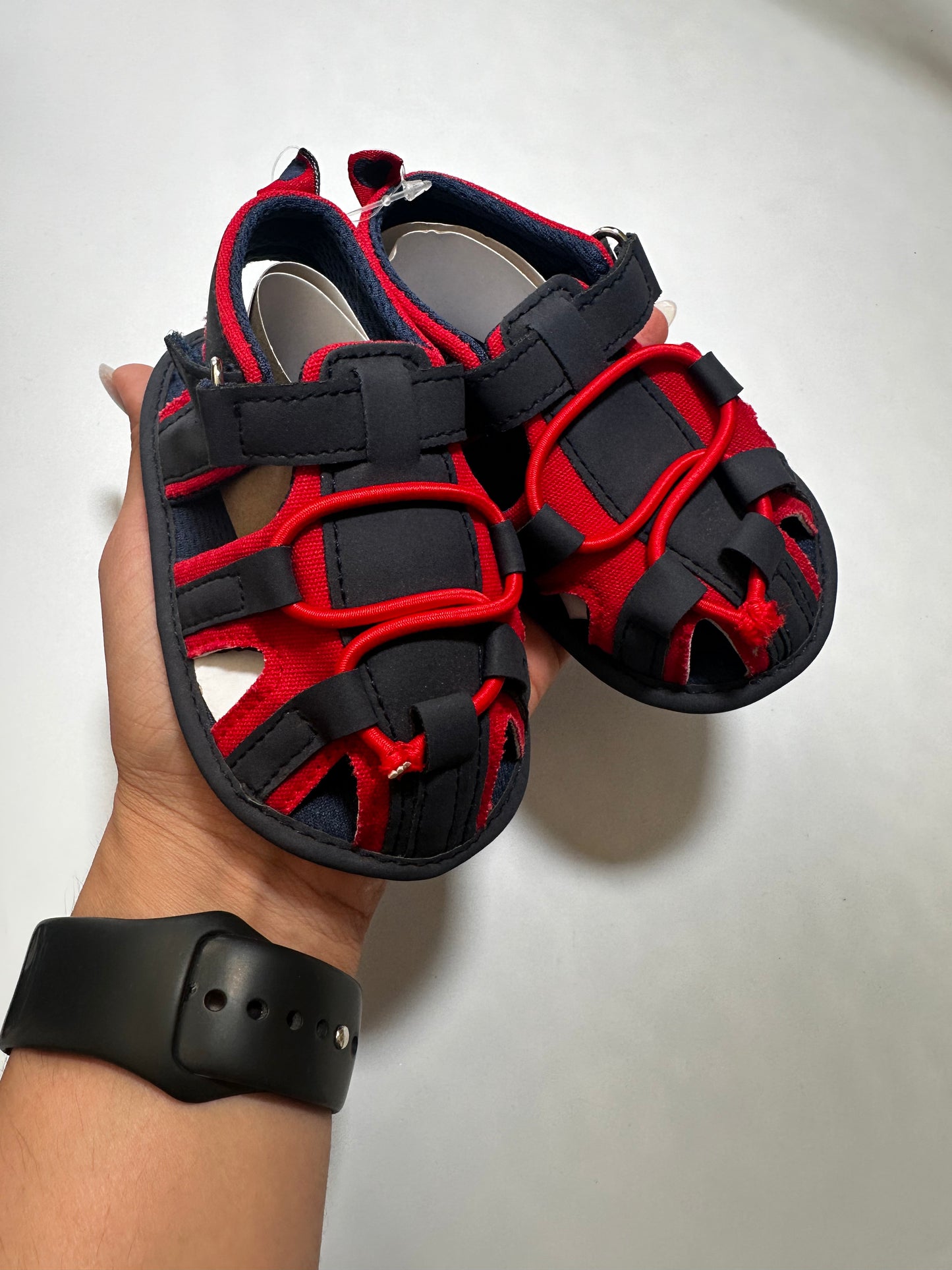 Huaraches spyder rojo
