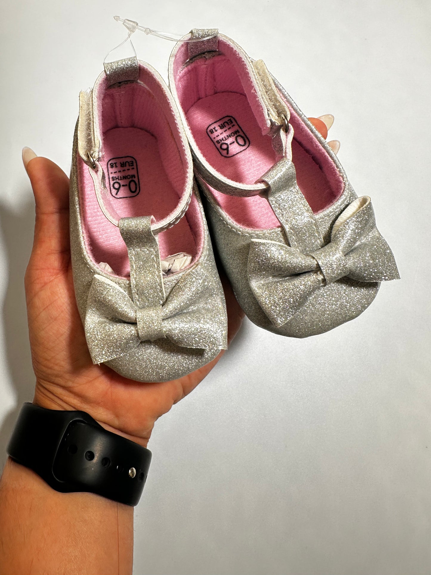 Zapatitos buble plata
