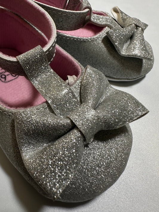 Zapatitos buble plata