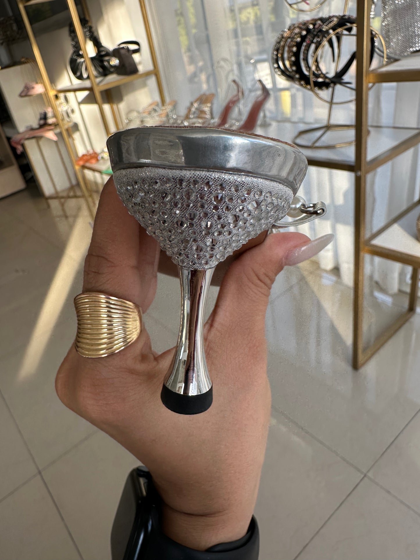 Zapatilla Princess plata