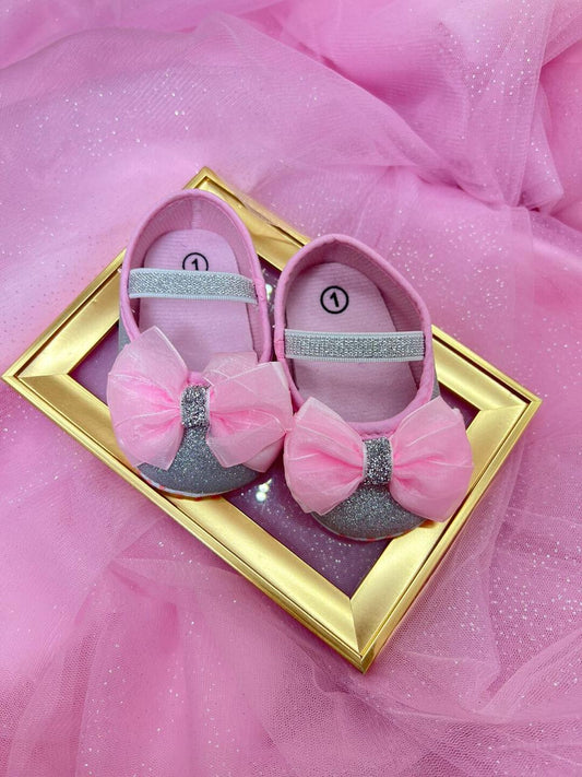 Zapatitos Moño Rosa