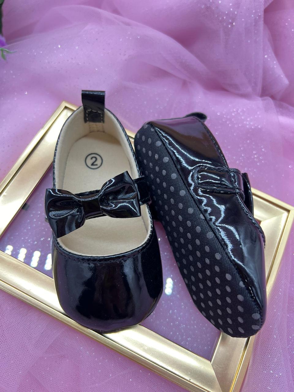 Zapatitos Negro Moño