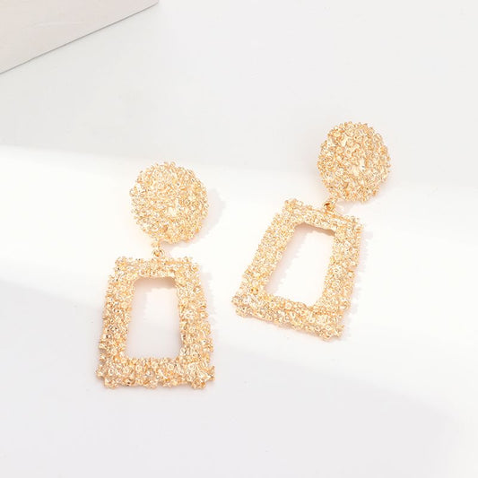 Aretes Boba Dorado