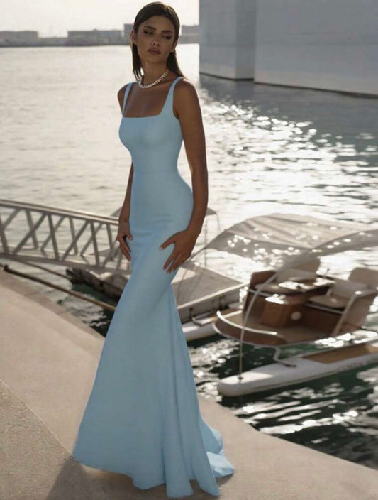 Vestido celeste