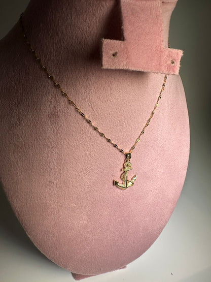 Collar Cadena ancla