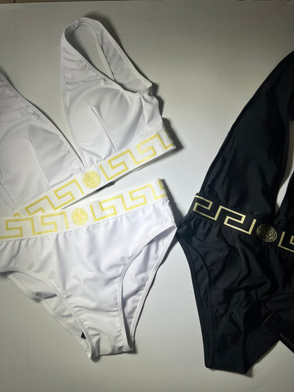 Bikini V white