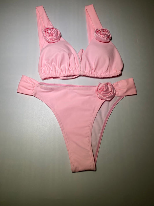 Bikini Camelia rosa
