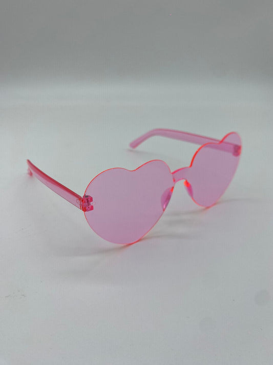 Lentes Corazon Rosa