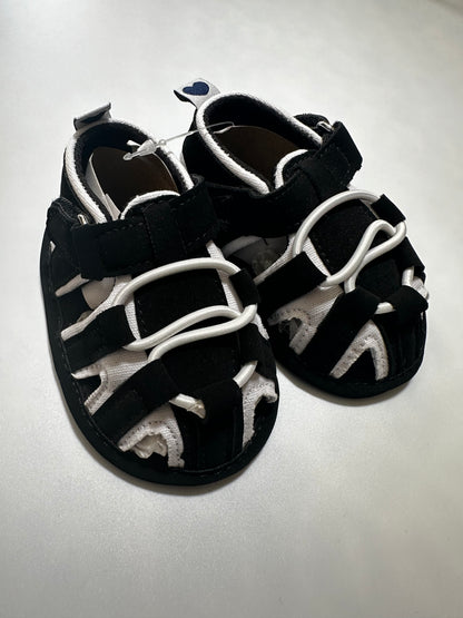 Huaraches spyder negros