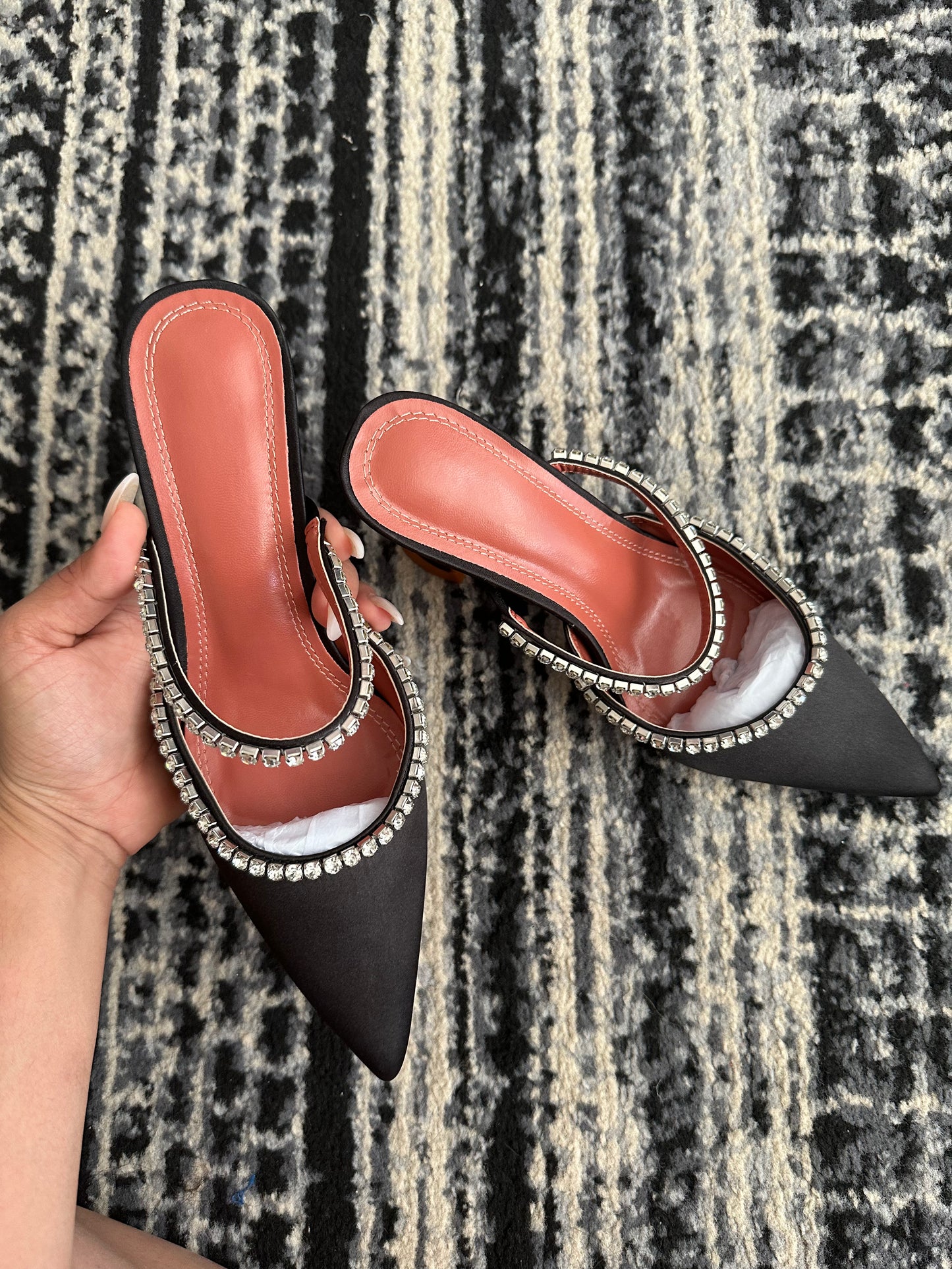 ZAPATILLA AMINA DUPE NEGRA