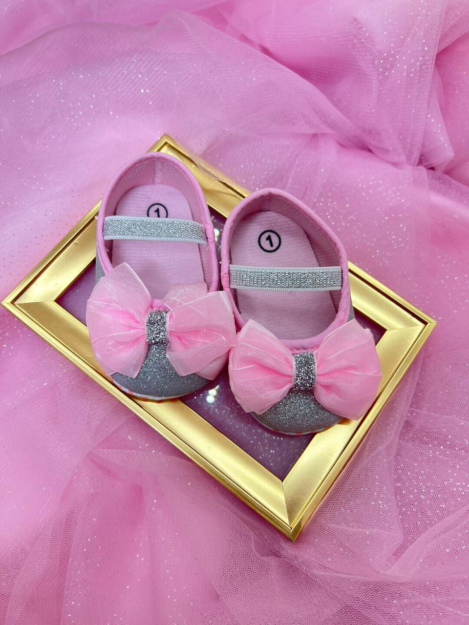 Zapatitos Moño Rosa