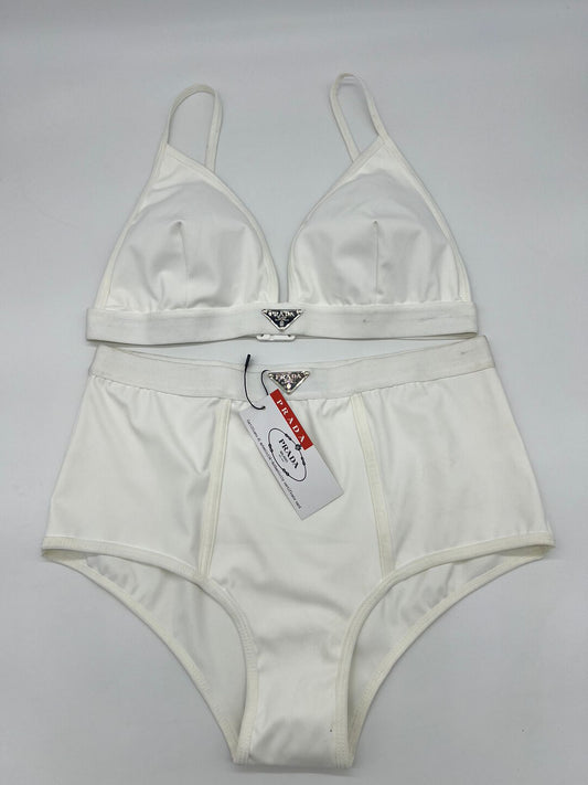 Bikini Prada Blanco 2 piezas