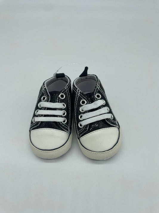 zapatitos Converse Negro Brillos