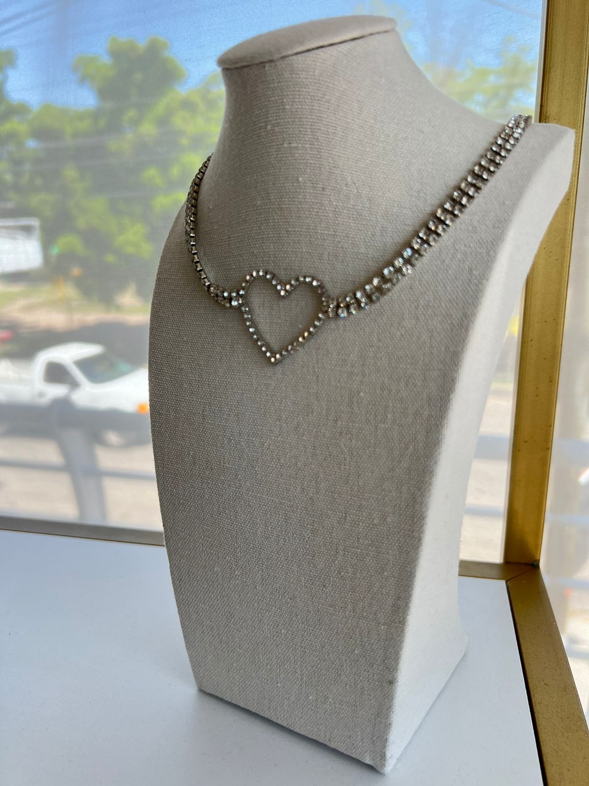 Collar Hearty plata
